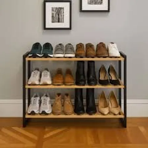 BOXED NEO BAMBOO SHOE RACK