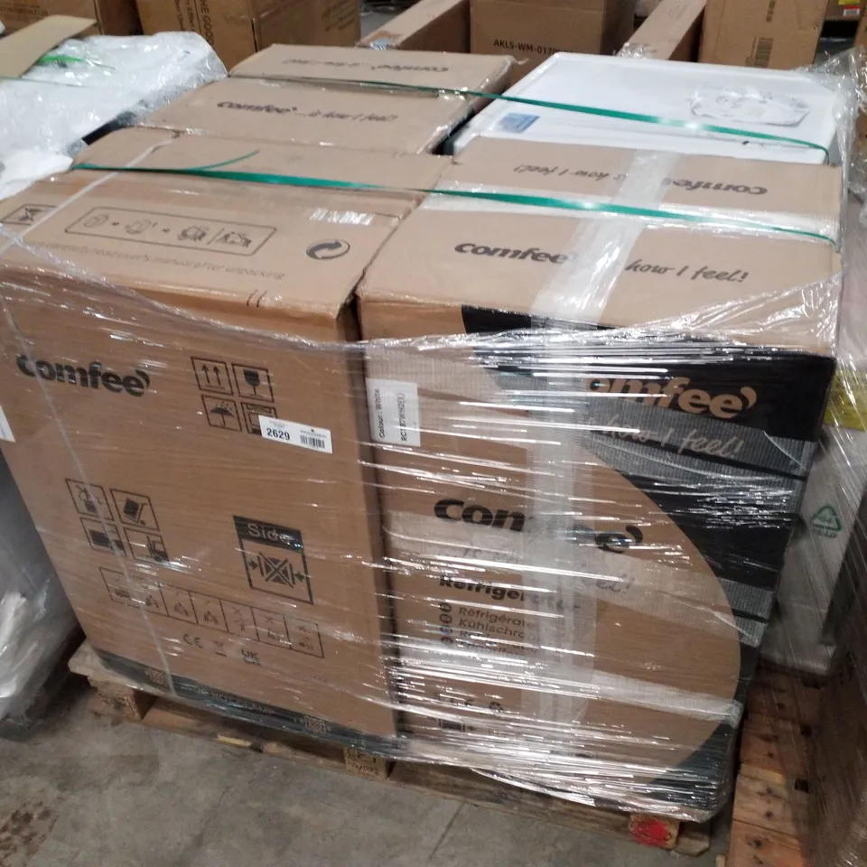 PALLET OF APPROXIMATELY 4 UNPROCESSED RAW RETURN WHITE GOODS TO INCLUDE;