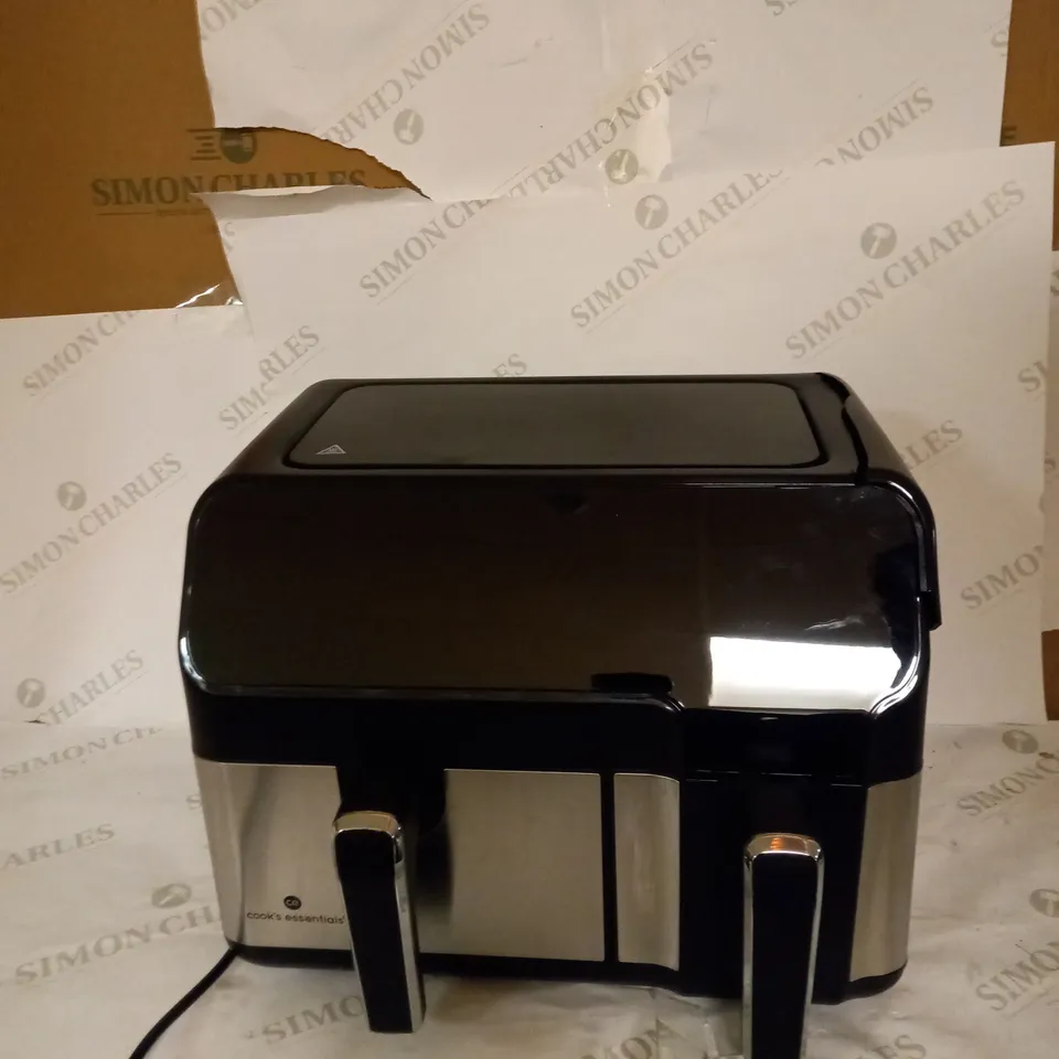 COOK'S ESSENTIALS 7.7L DUAL AIR FRYER