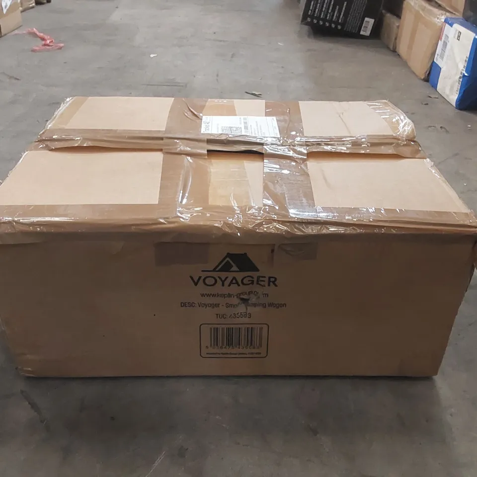 BOXED VOYAGER SMALL FOLDING CAMPING WAGON 