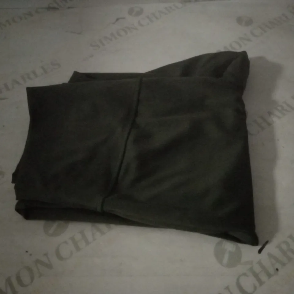 GYMSHARK LEGGINGS, GREEN, SMALL