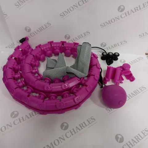 KMART SMART WEIGHTED HULA HOOPS - PINK