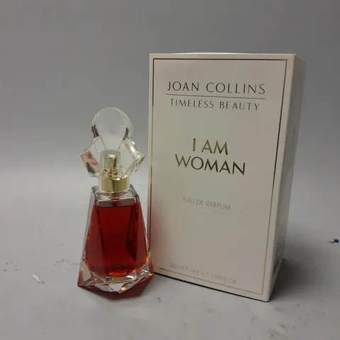 BOXED JOAN CLLINS TIEMLESS BEAUTY I AM WOMEN EAU DE PARFUM (50ml)