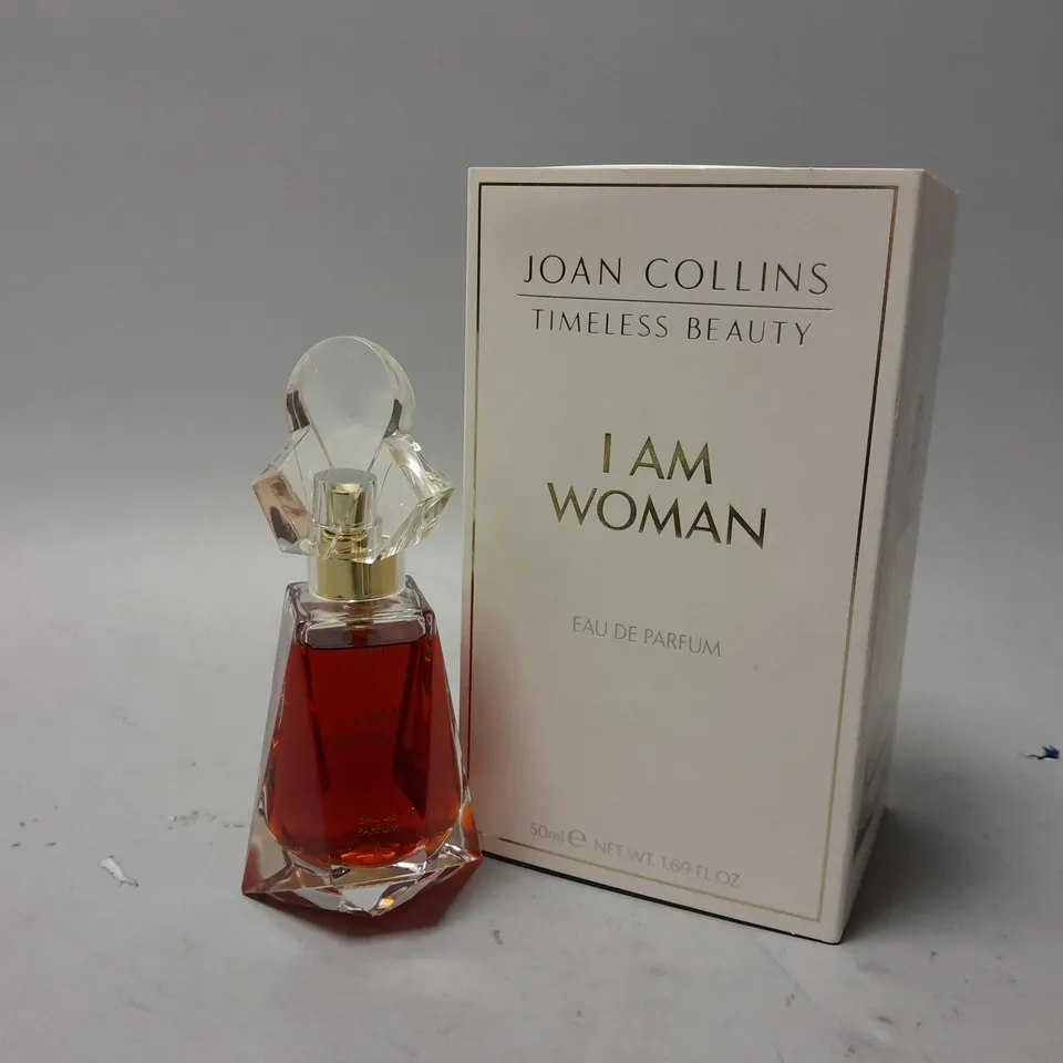 BOXED JOAN CLLINS TIEMLESS BEAUTY I AM WOMEN EAU DE PARFUM (50ml)