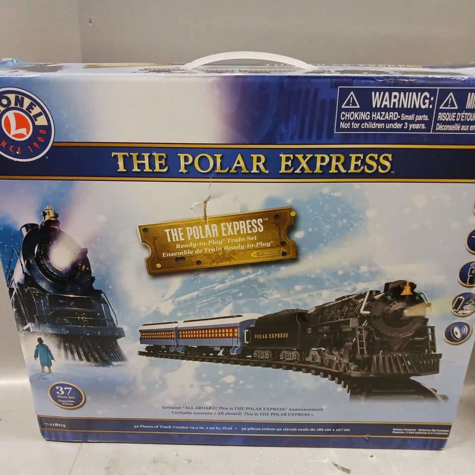THE POLAR EXPRESS REMOTE CONTROL TRAIN SET RRP £159.99