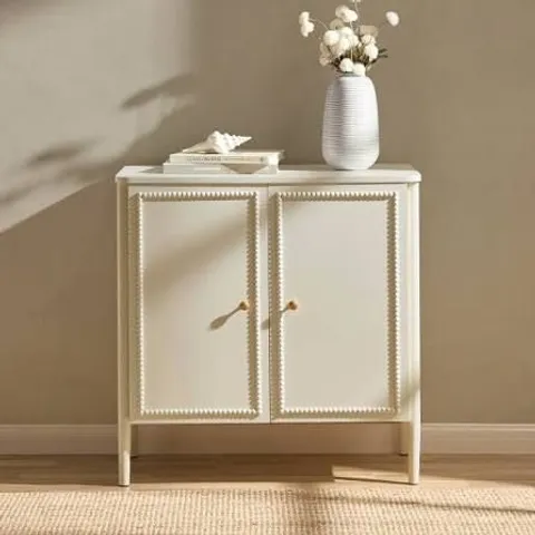 BOXED DUSK POSY 2 DOOR SIDEBOARD - CREAM