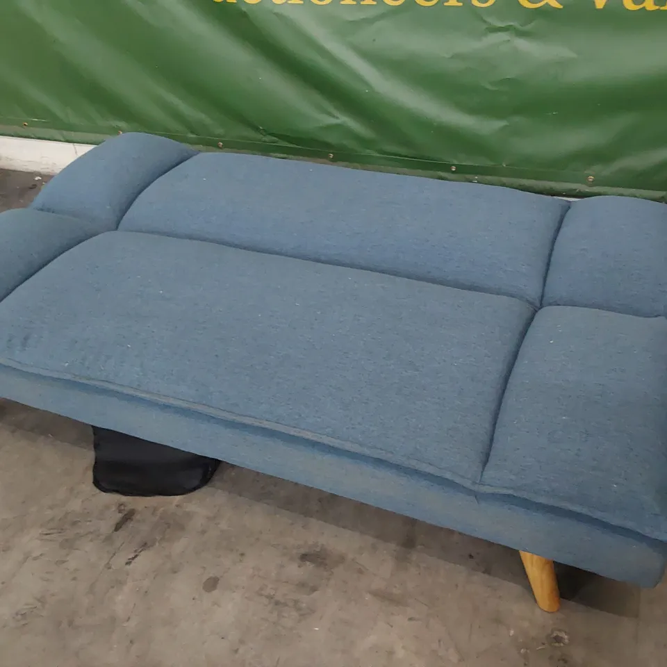 DESIGNER CLICK CLAK SOFABED BLUE FABRIC