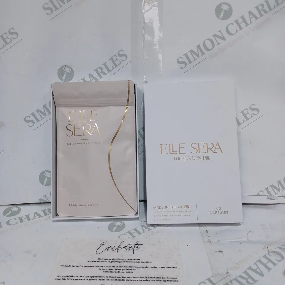 ELLE SERA THE GOLDEN PILL FOOD SUPPLEMENT - 60 CAPSULES 