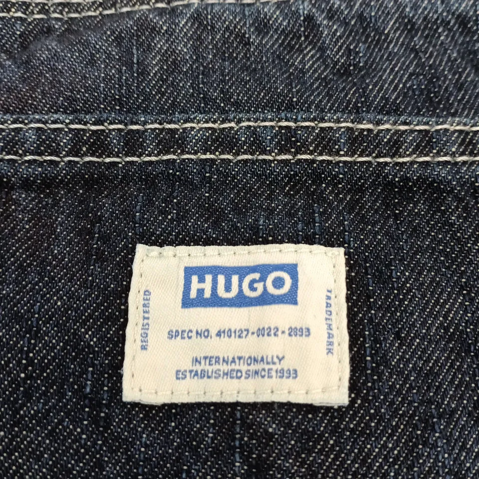HUGO BOSS JEANS – CARPENTER BAGGY, DARK DENIM, UK 35/32, MEN'S