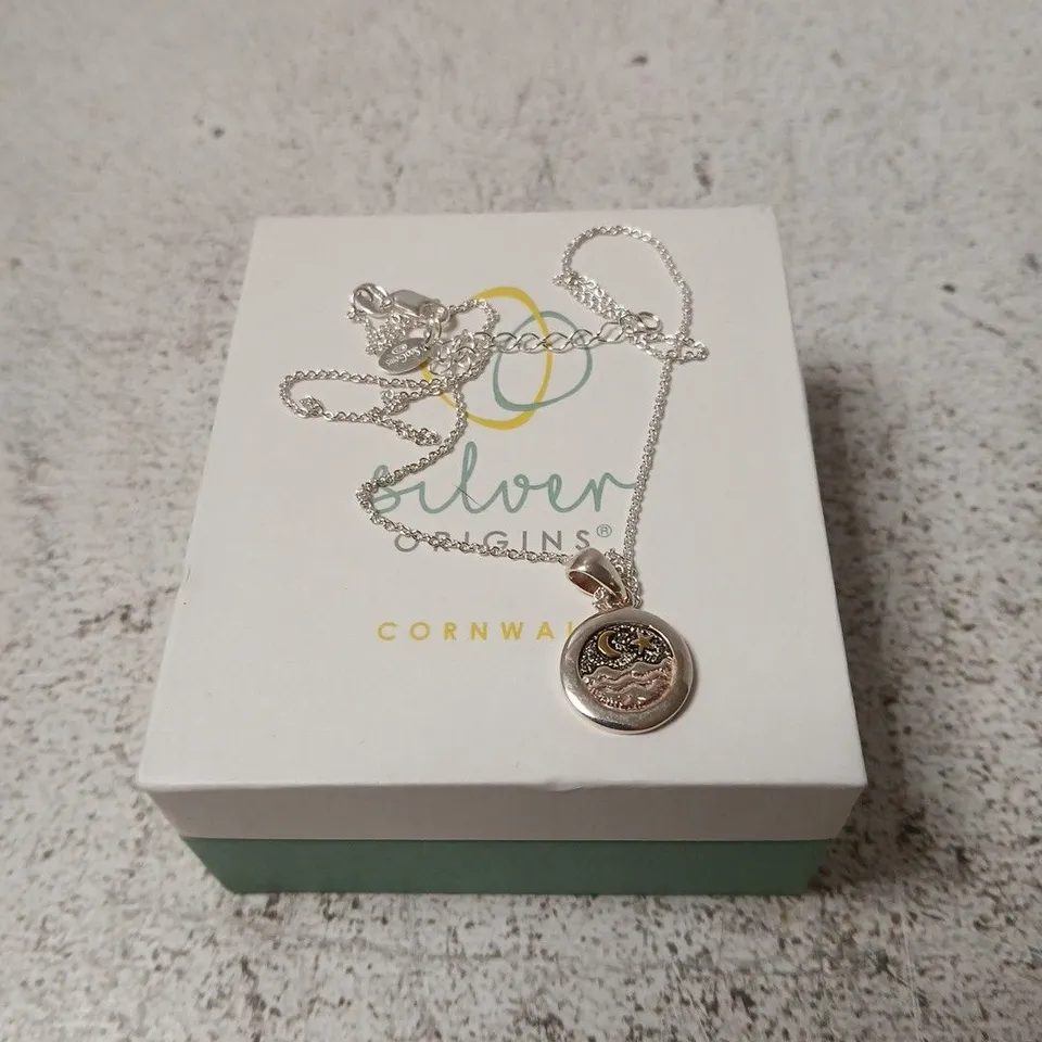 SILVER ORIGINS CORNWALL PENDANT NECKLACE