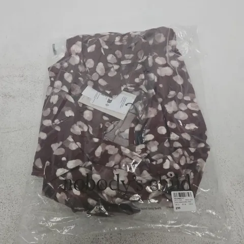 PETITE ZAHARA MIDAXI DRESS – BROWN SPOT, UK 12 