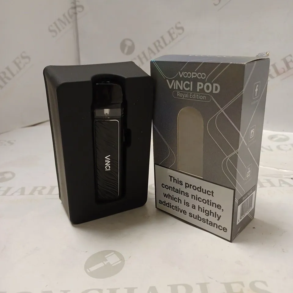 BOXED VOOPOO VINCI POD ROYAL EDITION. 