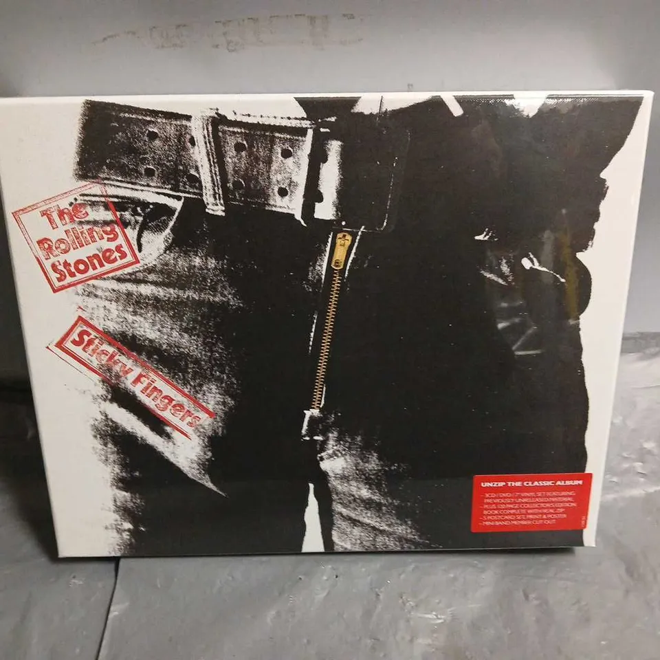 SEALED THE ROLLING STONES STICKY FINGERS THE CLASSIC ALBUM