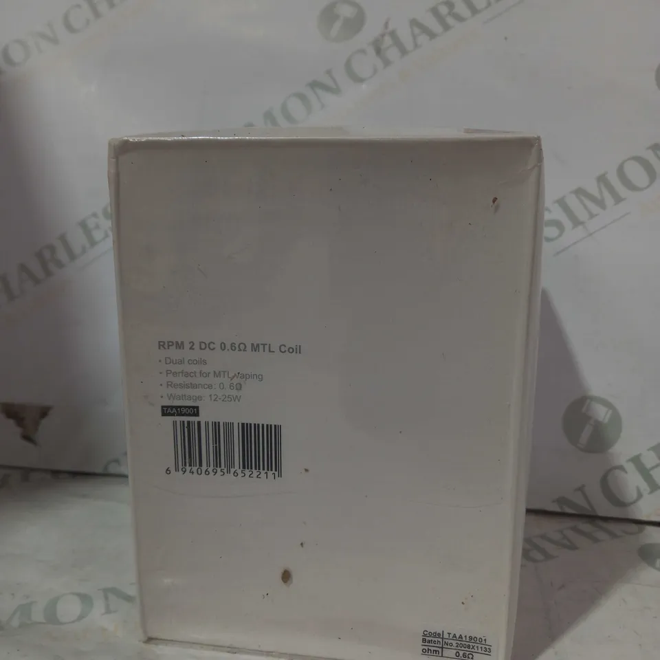 SMOK 50 PIECE RPM2 DC 0.6 MTL COIL BOX