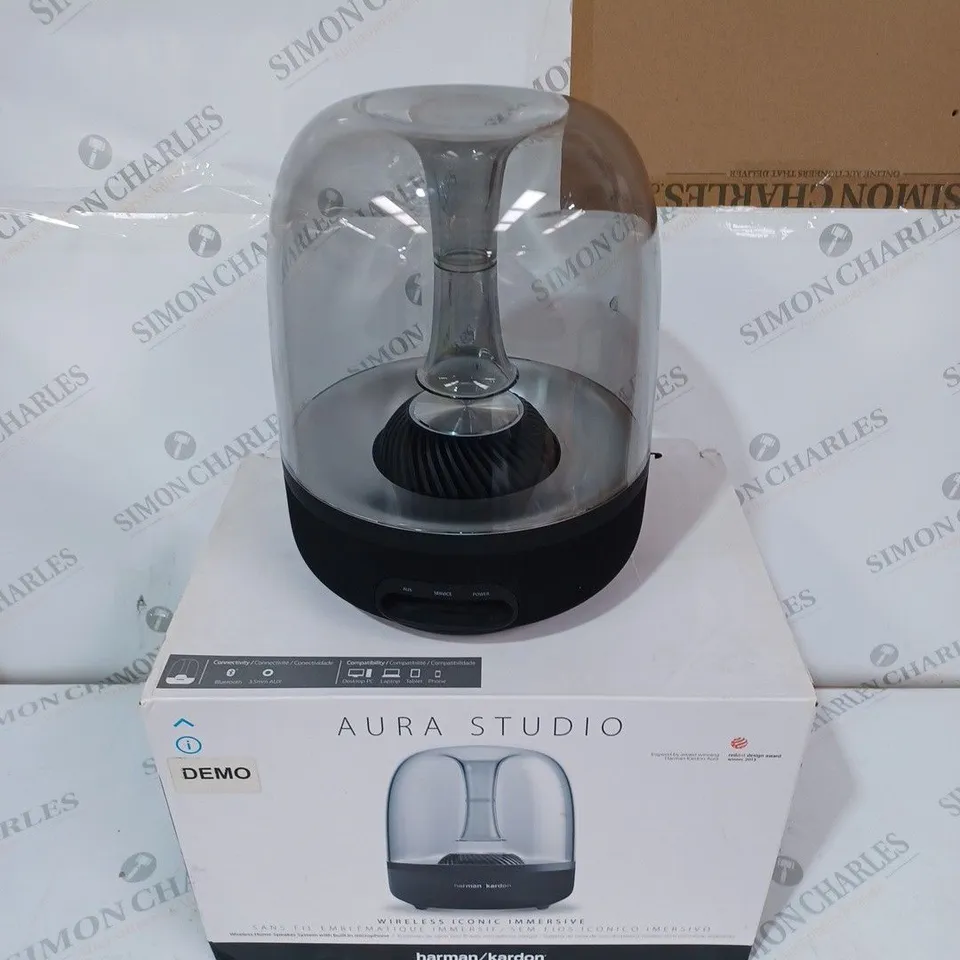 BOXED HARMAN/KARDON AURA STUDIO WIRELESS HOME SPEAKER SYSTEM