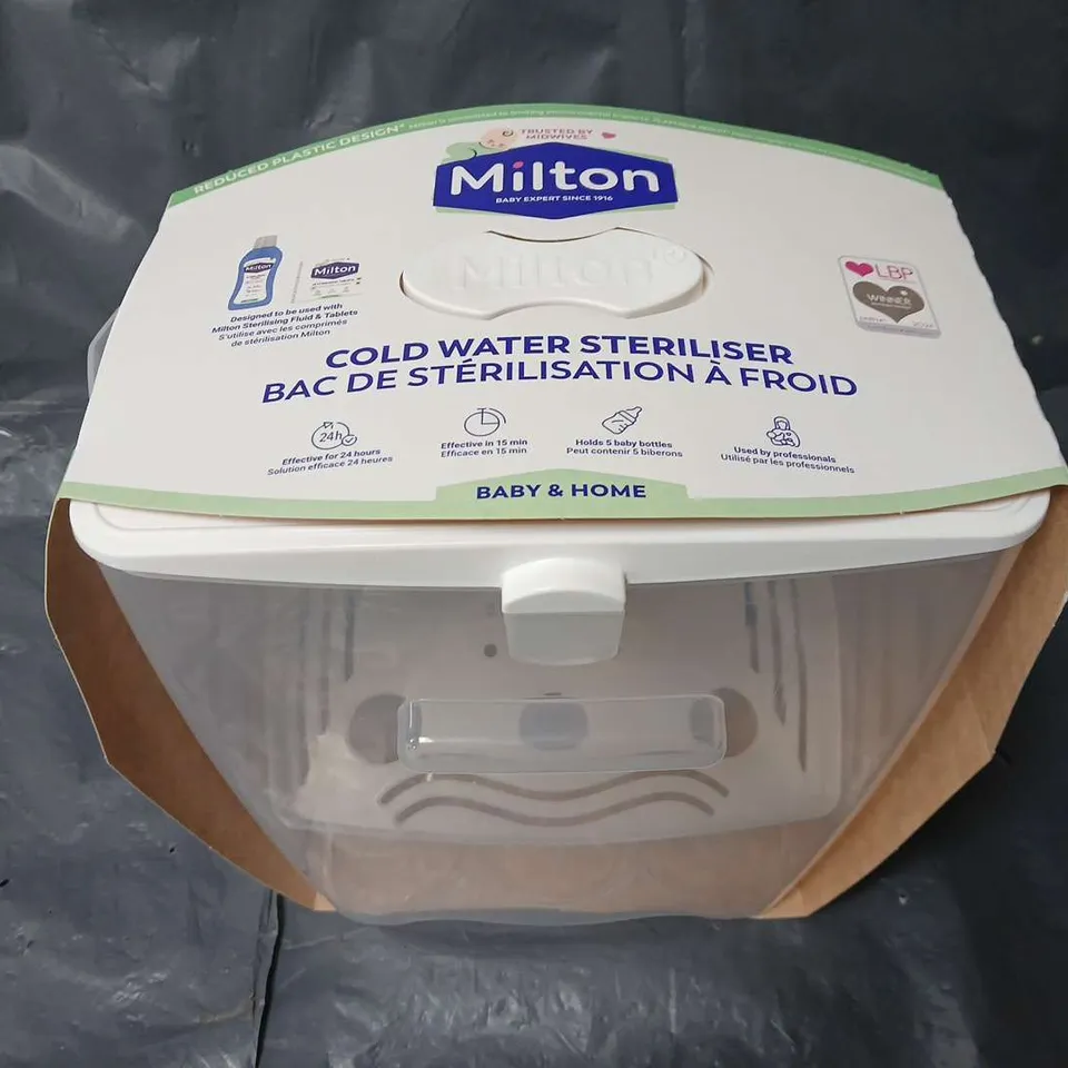 MILTON BABY & HOME COLD WATER STERILISER