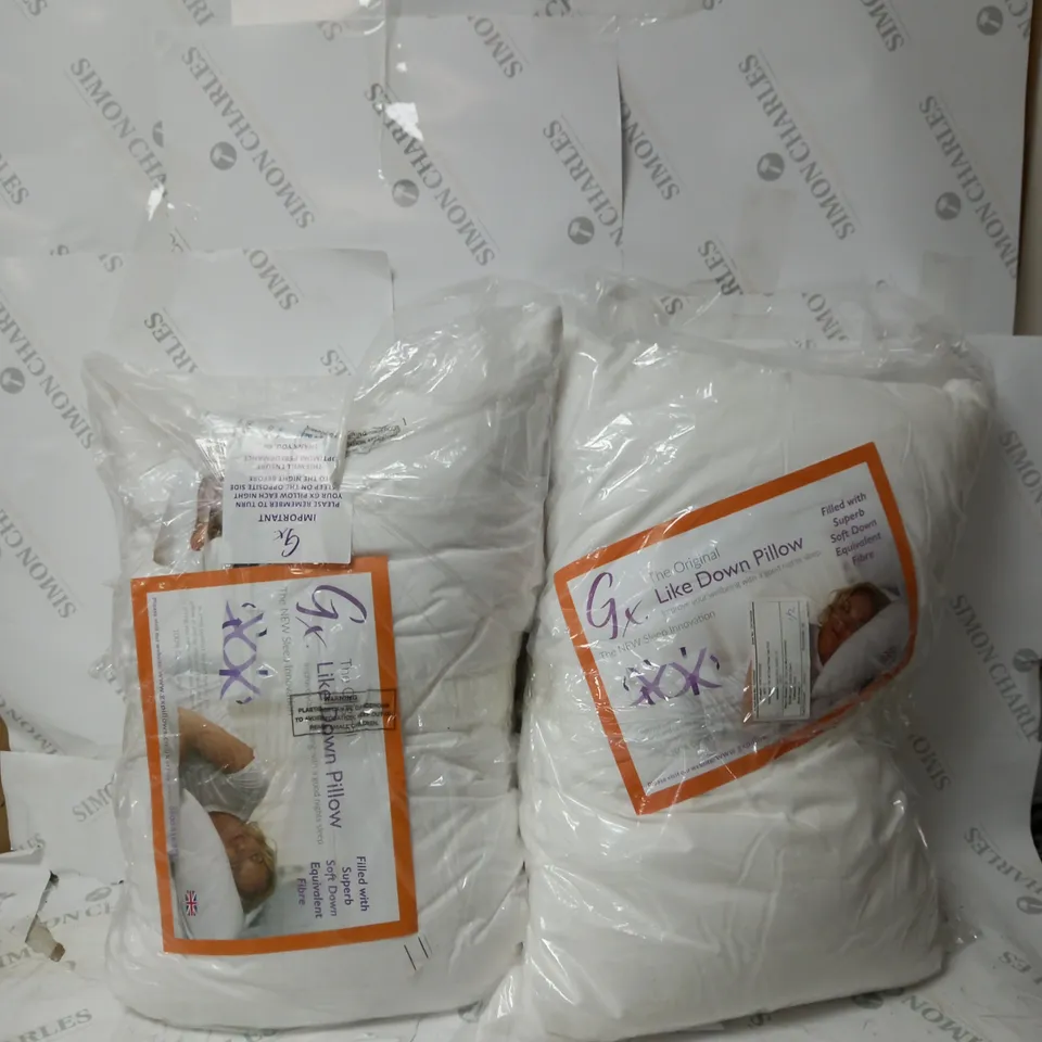 GX LIKE DOWN PILLOW TWIN PACK 