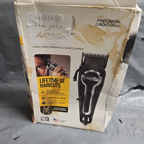 WAHL ELITE PRO HIGH PERFORMANCE HAIR CLIPPER – BOXED WITH ATTACHMENTS
