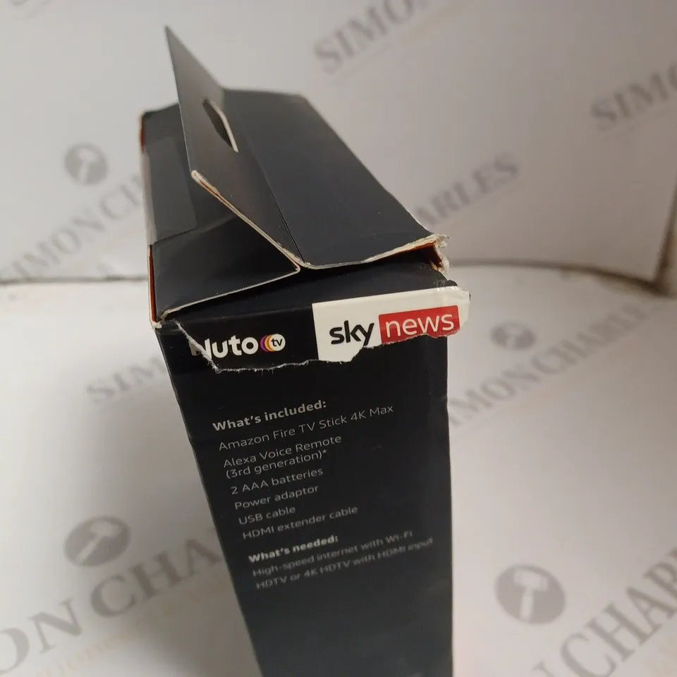 SEALED FIRETV STICK 4K MAX