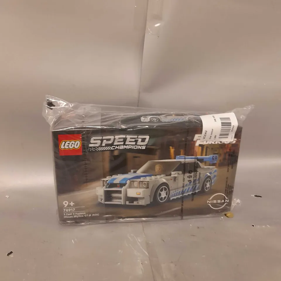 BOXED LEGO SPEED CHAMPIONS 2 FAST 2 FURIOUS NISSAN SKYLINE 76917 RRP £20.5