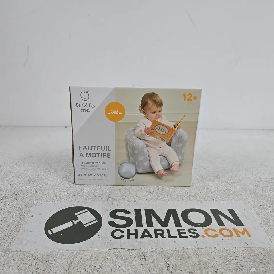LITTLE ME KIDS SEAT AGE 12 MONTHS+ 44 X 42 X 33CM