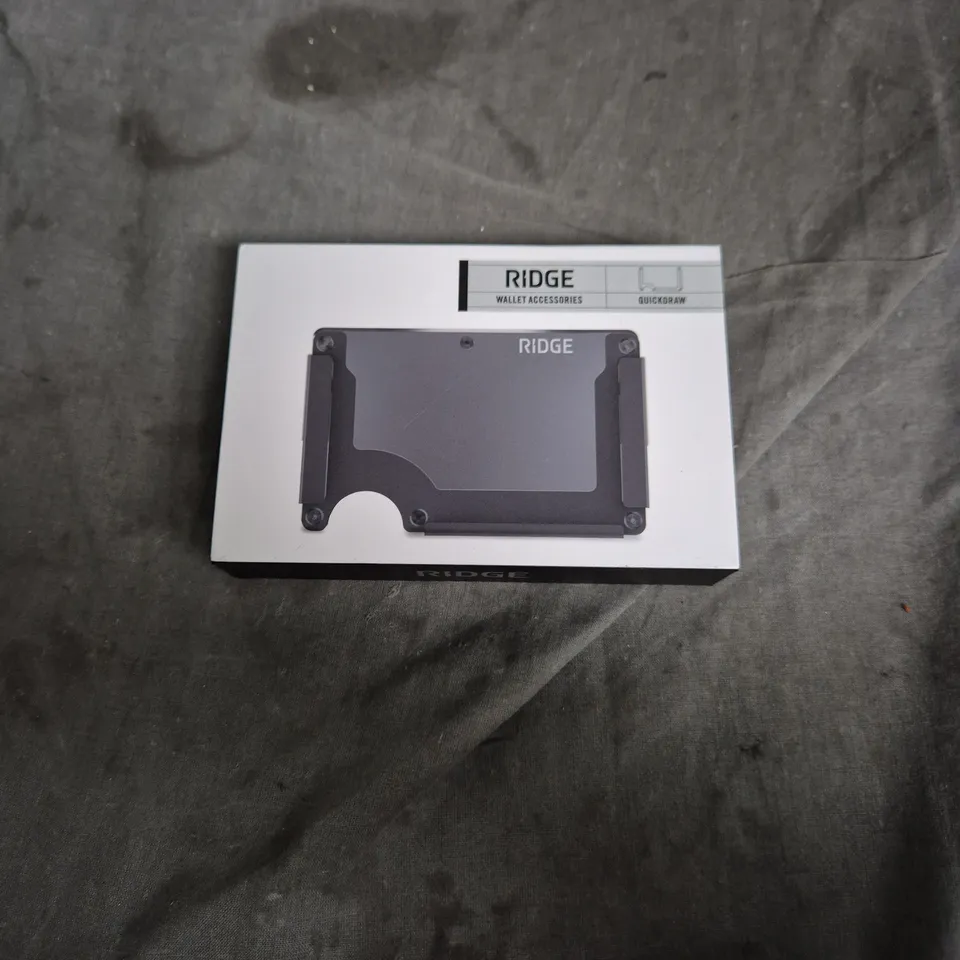 RIDGE WALLET – ALUMINUM CARD HOLDER 