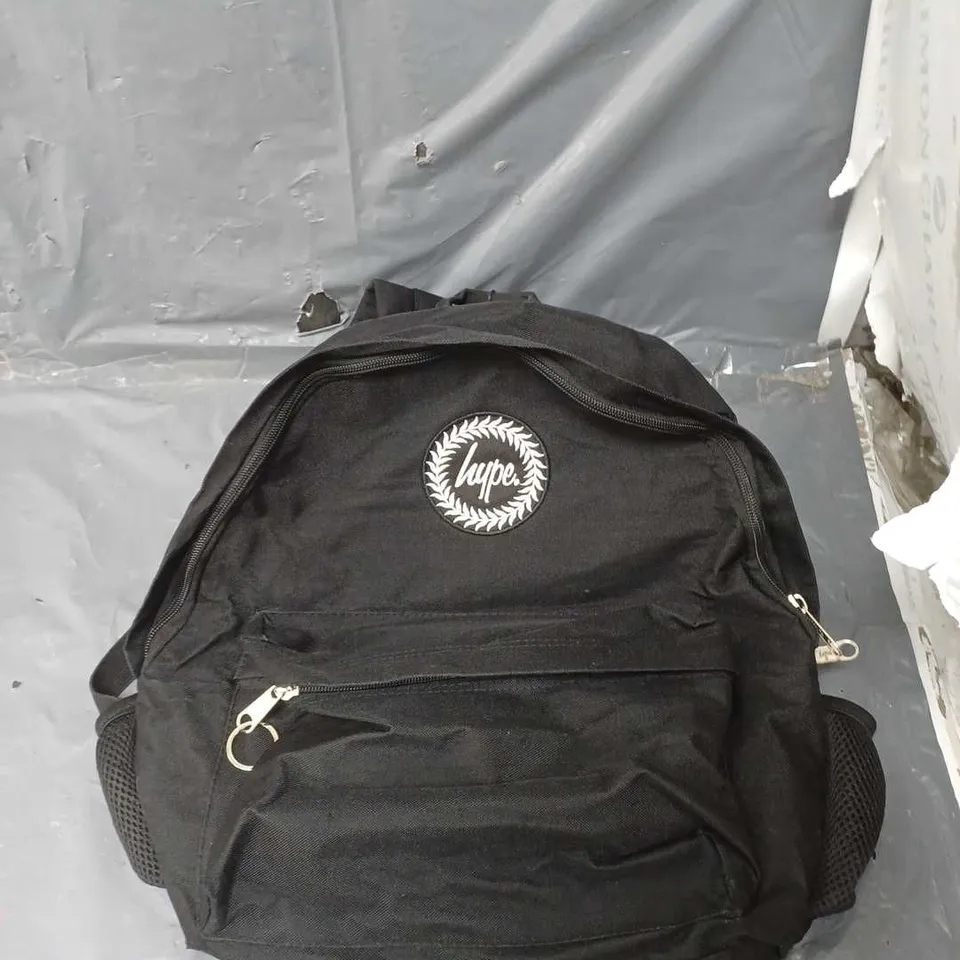 HYPE STANDARD BLACK BACKPACK 