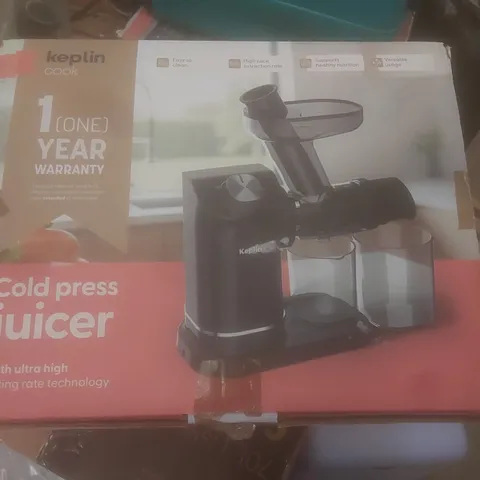 BOXED KEPLIN COLD PRESS JUICER