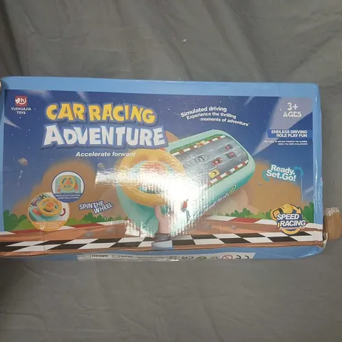 CAR RACING ADVENTURE TOY SET - BOXED