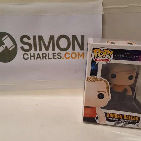FUNKO POP! MOVIES KORBEN DALLAS (THE FIFTH ELEMENT) VINYL FIGURE – BOXED, #189