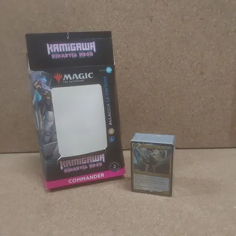 MAGIC THE GATHERING KAMIGAWA DINASTIA NEON COMMANDER DECK - NON-ENGLISH VERSION