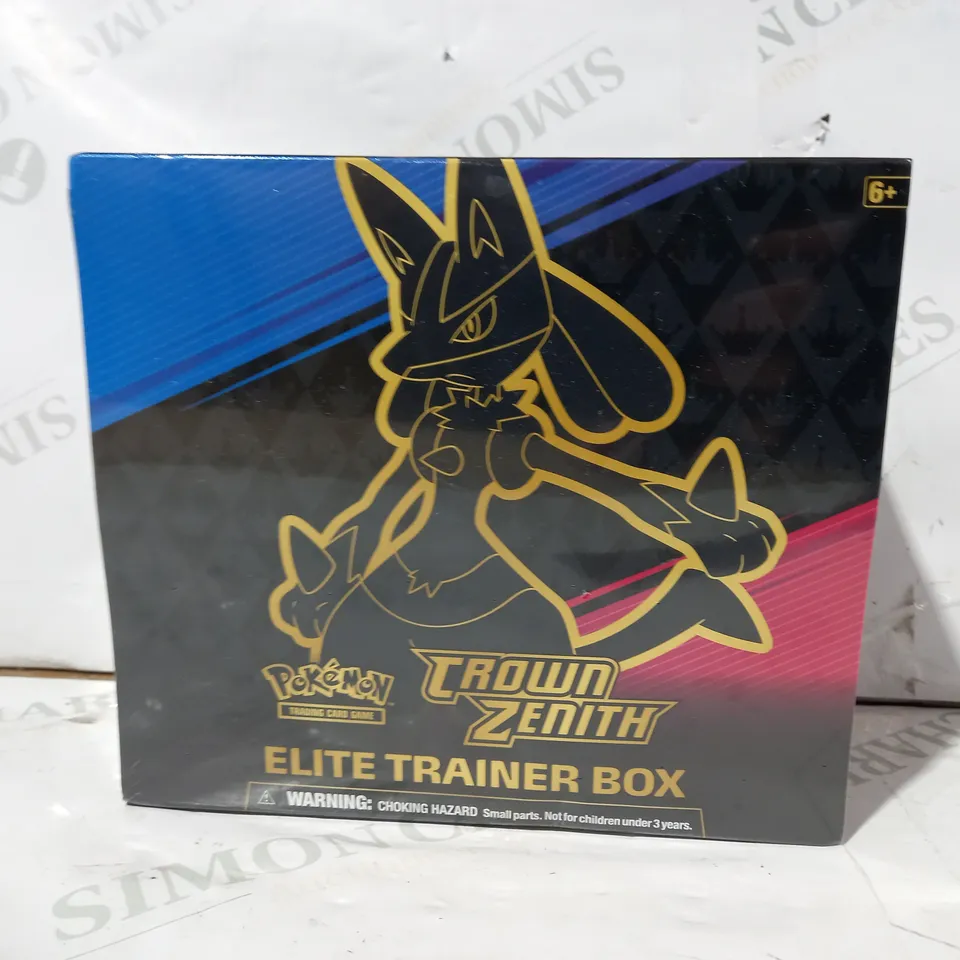 POKÉMON CROWN ZENITH ELITE TRAINER BOX