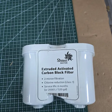 STRAUSS WATER EXTRUDED ACTIVATED CARBON BLOCK FILTER – 2 MICRON FILTRATION