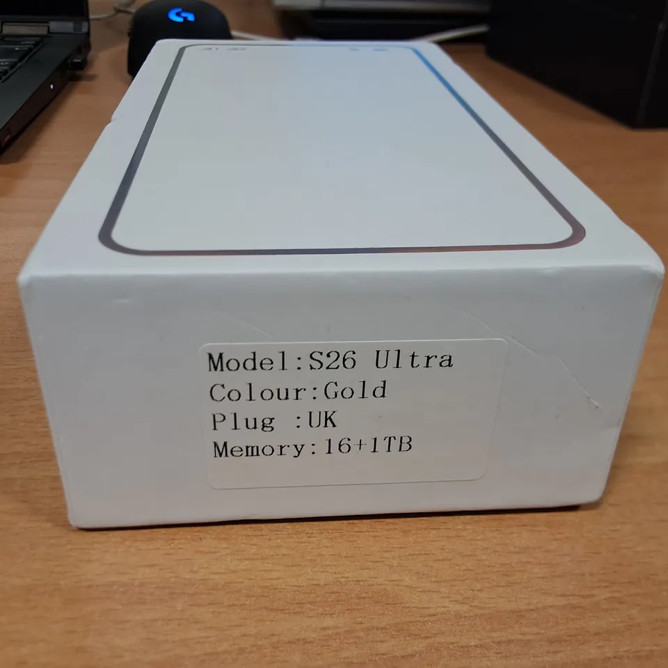 BOXED ALPS S24 ULTRA MOBILE PHONE IN GOLD