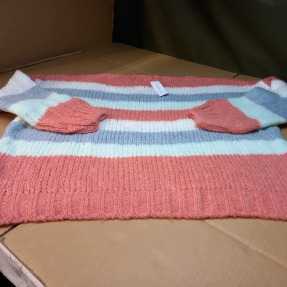 TOPSHOP DUSTYPINK SOFT KNIT JUMPER - XL