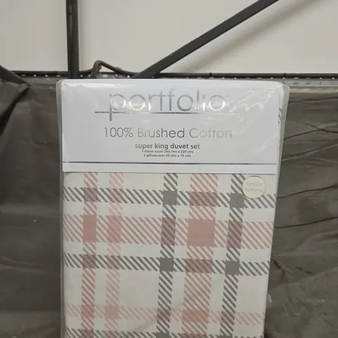 PORTFOLIO SUPER KING DUVET SET