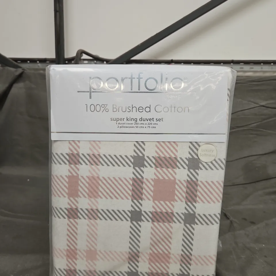 PORTFOLIO SUPER KING DUVET SET