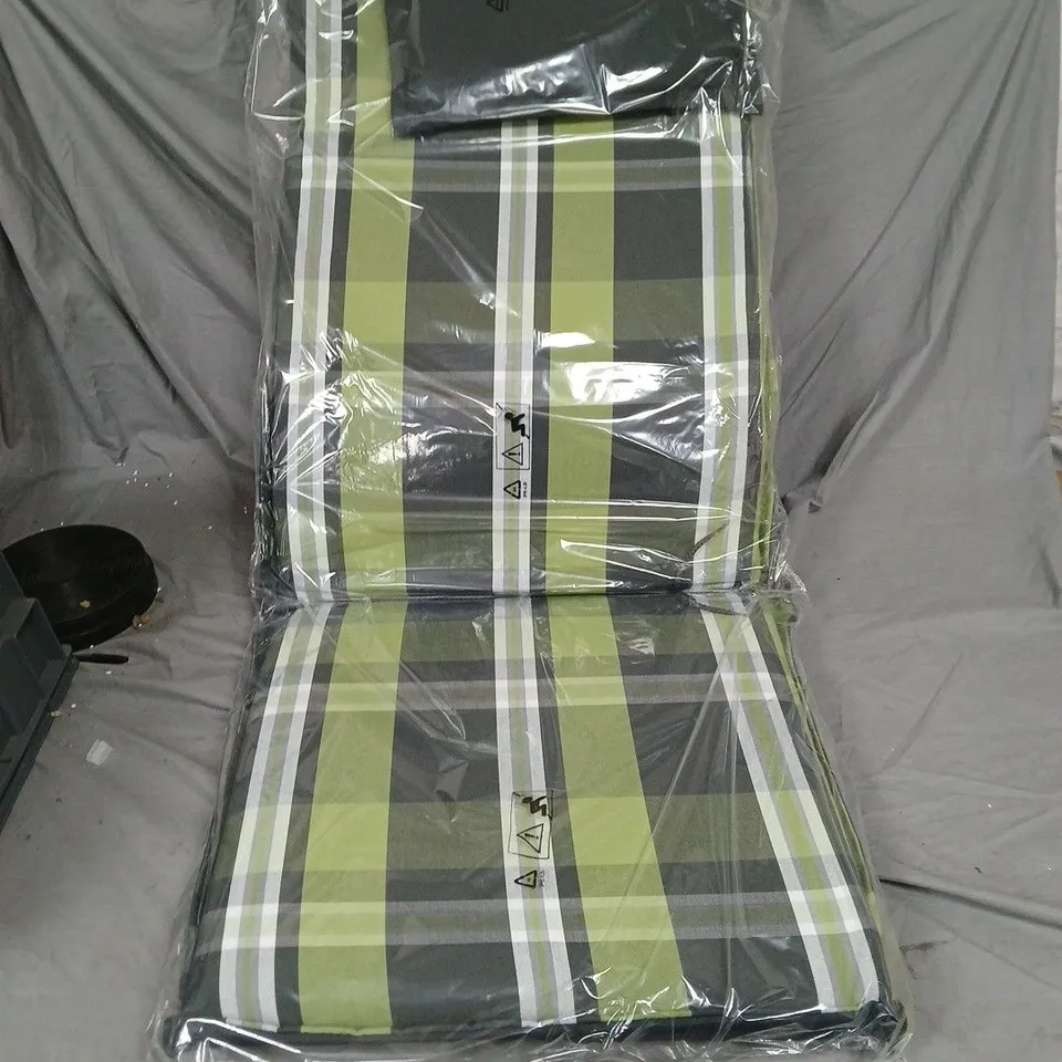 DONAU HOCH GARDEN SUN LOUNGER CUSHIONS x2 