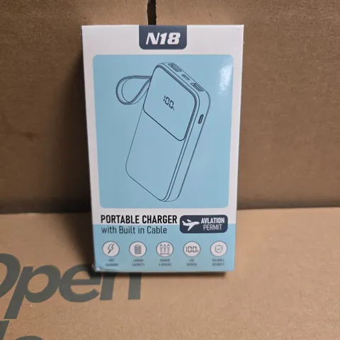 SEALED N18 PORTABLE 10000MAH CHARGER