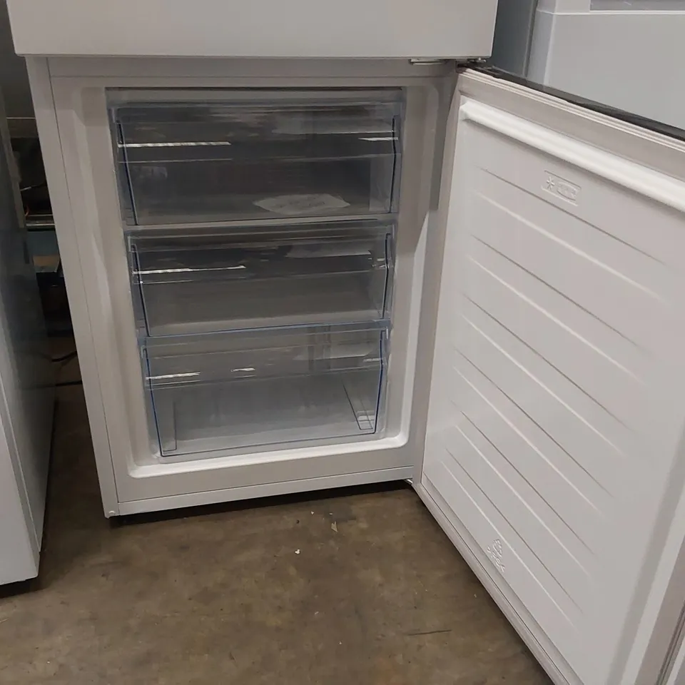 FRIDGEMASTER MC55265AF 50CM WIDE FREESTANDING FRIDGE FREEZER IN WHITE - UNPROCESSED RAW RETURN