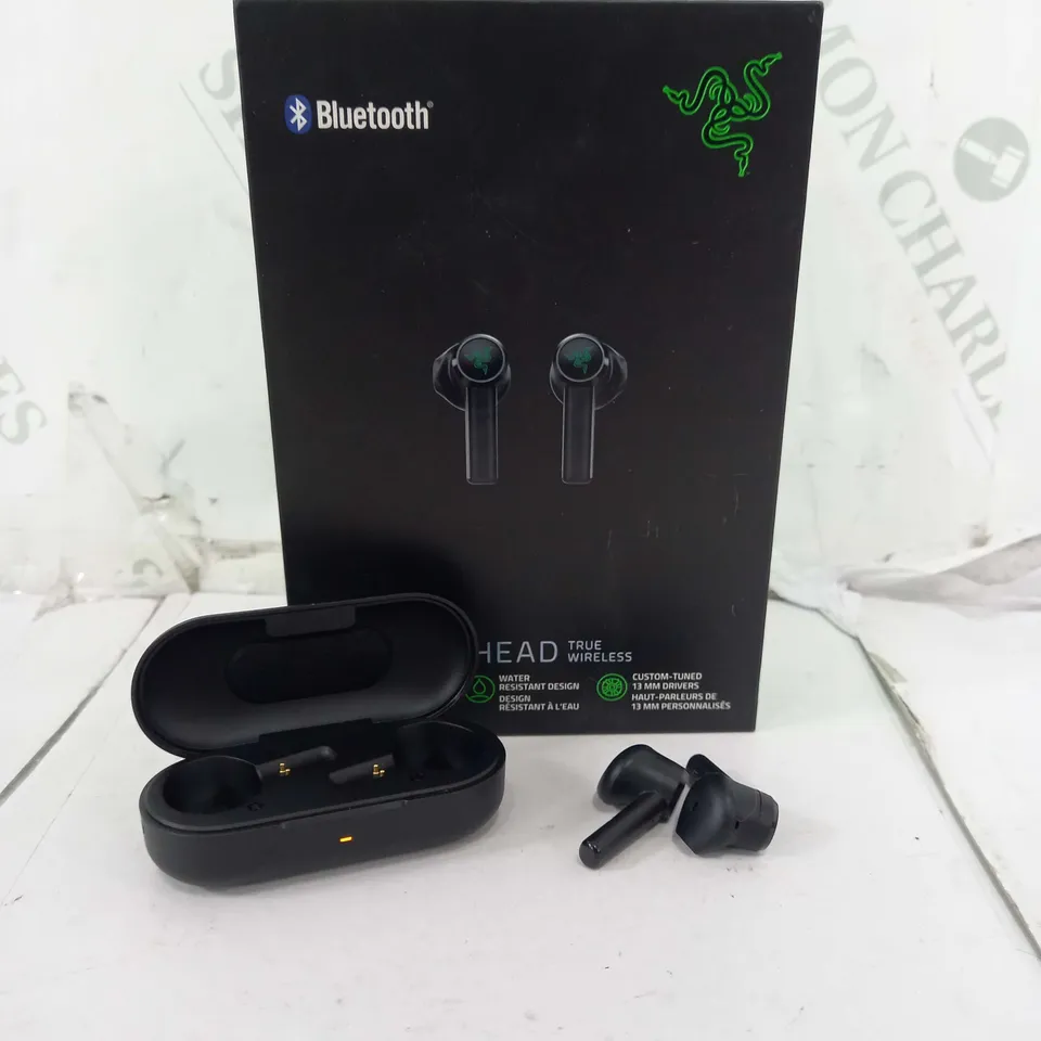 BOXED RAZER HAMMERHEAD TRUE WIRELESS EARPHONES 