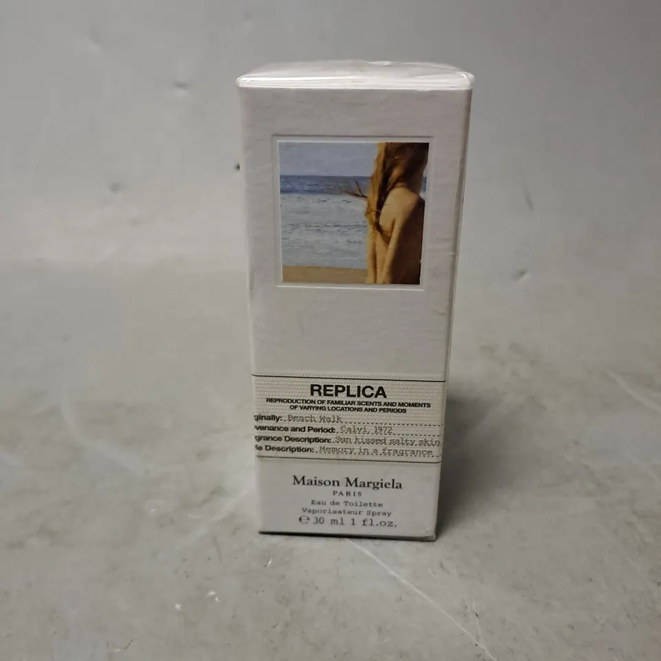 BOXED AND SEALED MAISON MARGIELA REPLICA BEACH WALK EAU DE TOILETTE 30ML