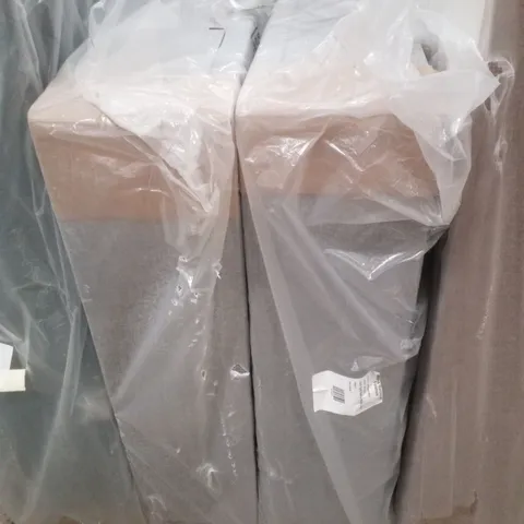 BAGGED FOGARTY 4FT6 DOUBLE DIVAN BASE - 4 DRAWER - GREY (2 PARTS)
