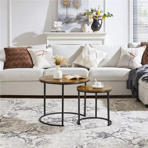 BOXED AVA - LEI 2 PIECE FRAME COFFEE TABLE