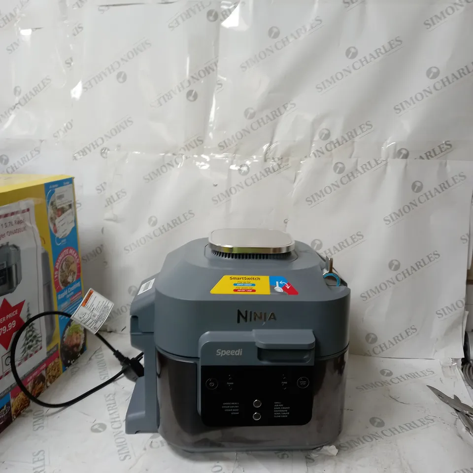 BOXED OUTLET NINJA SPEEDI 10 IN 1 5.7L RAPID-COOKER & AIR FRYER
