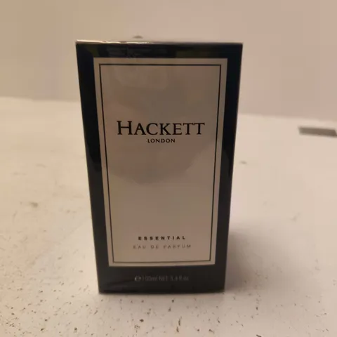 BOXED AND SEALED HACKETT LONDON ESSENTIAL EAU DE PARFUM - 100ML
