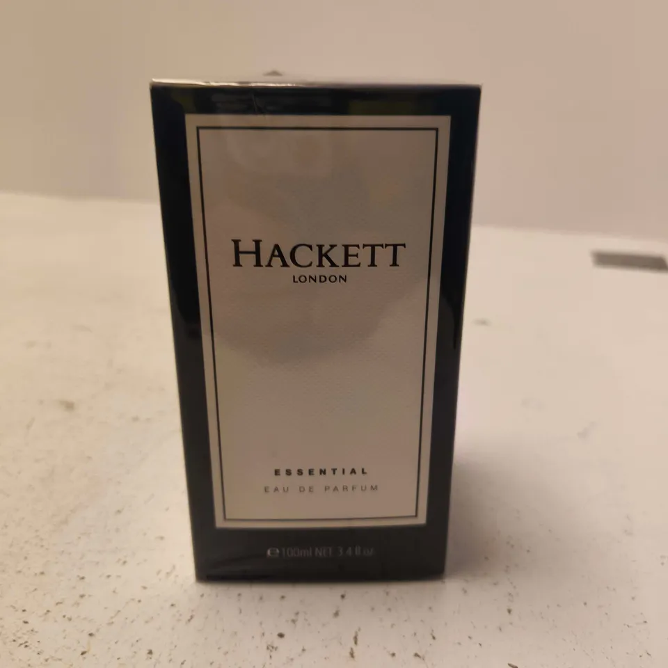 BOXED AND SEALED HACKETT LONDON ESSENTIAL EAU DE PARFUM - 100ML