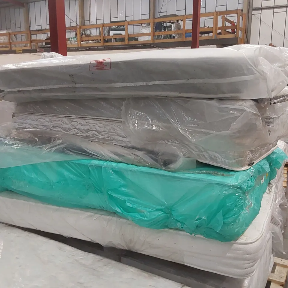 PALLET CONTAINING 7x ASSORTED MATTRESSES ECT