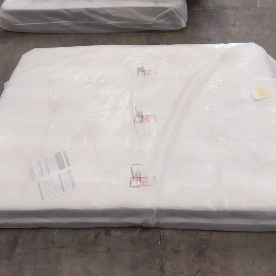 QUALITY BAGGED 10" ASPIRE COOL - TUFFED POCKET NATURAL CASHMERE CORE - GREY TICK AIRMESH 3D BORDER KING SIZE MATTRESS 
