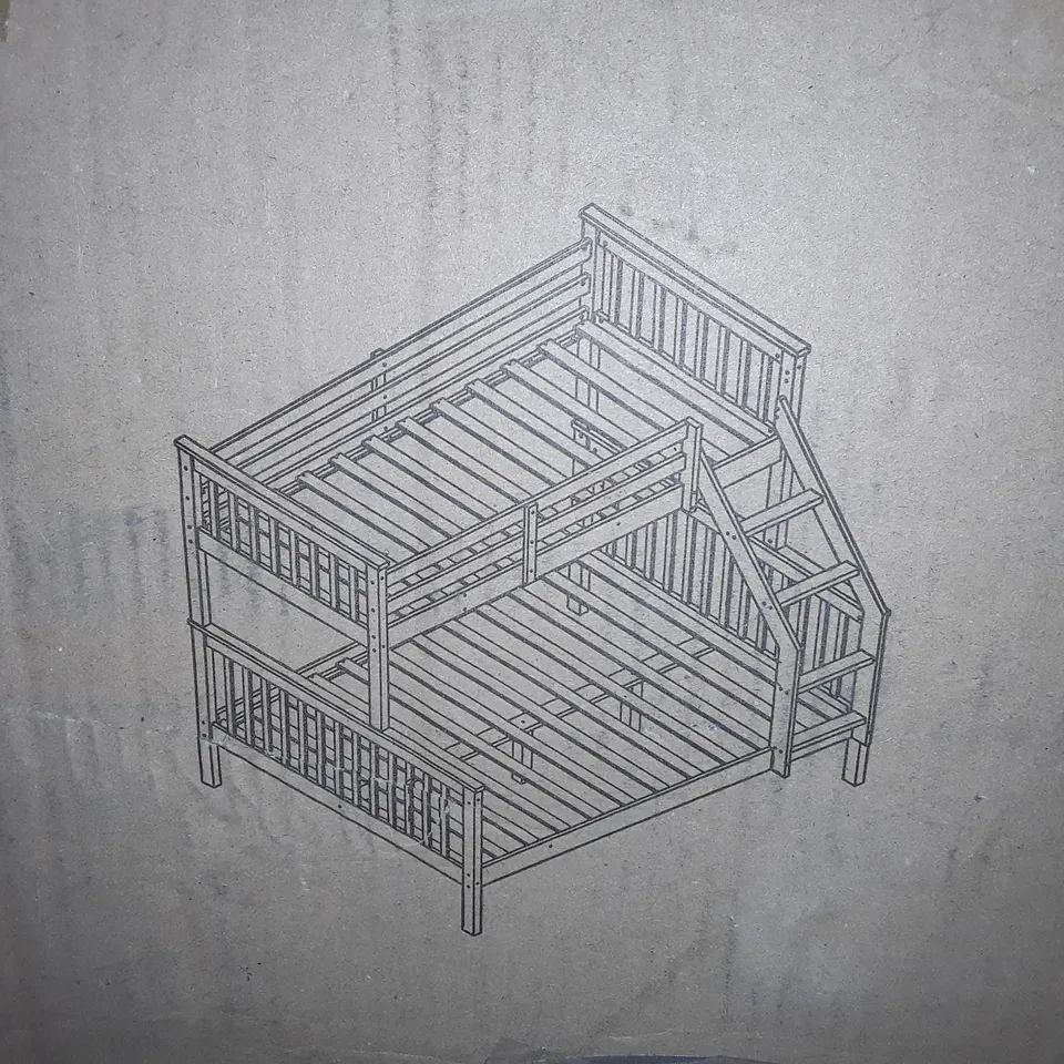 BOXED CABIN BED PARTS IN WHITE - 1 OF 2 ONLY